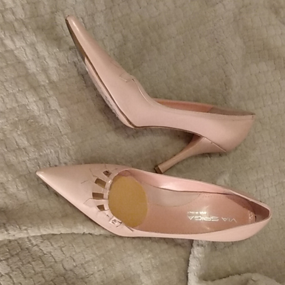 Pink Heels Via Spiga